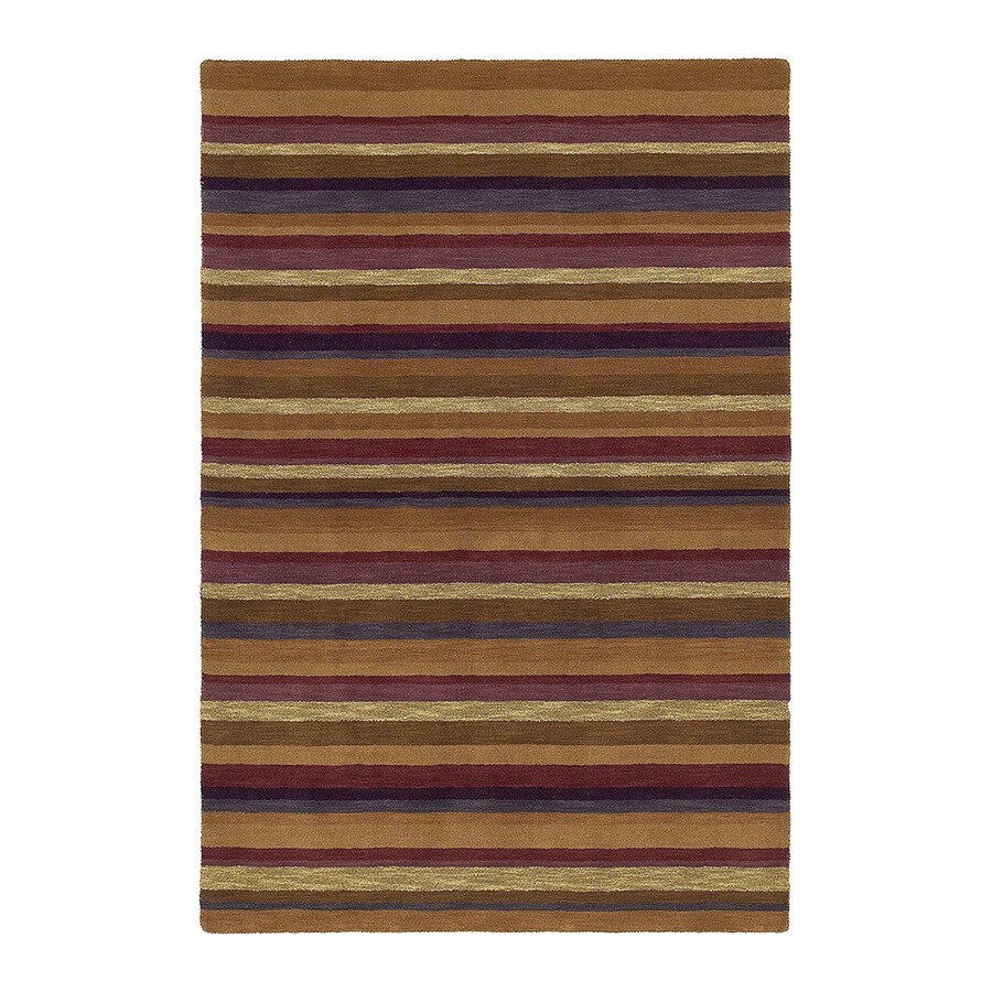 kaleen tobacco Kaleen 8' x 10' Rectangular Tobacco Transitional Area Rug at Lowes.com