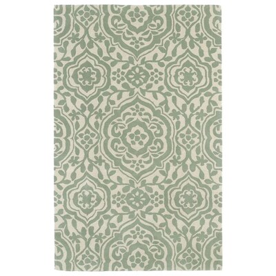 Kaleen Evolution Mint Round Indoor Handcrafted Area Rug Common