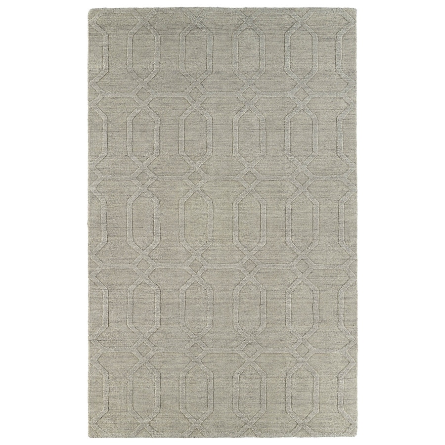 Kaleen Imprints Modern Oatmeal Rectangular Indoor Handcrafted Moroccan Area Rug (Common: 5 x 7; Actual: 5-ft W x 8-ft L)