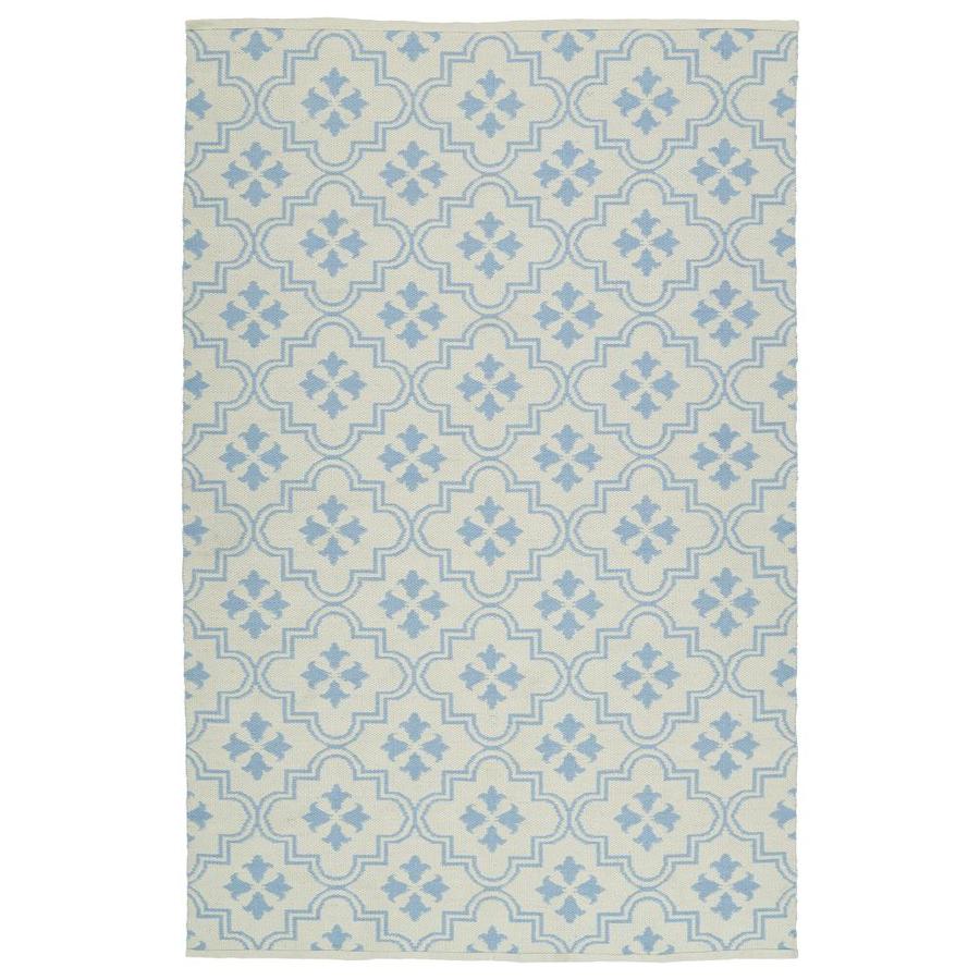 Kaleen Brisa Light Blue Rectangular Indoor Outdoor