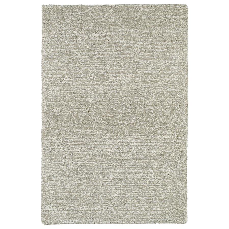 Kaleen Cotton Bloom Beige Rectangular Indoor Handcrafted Area Rug