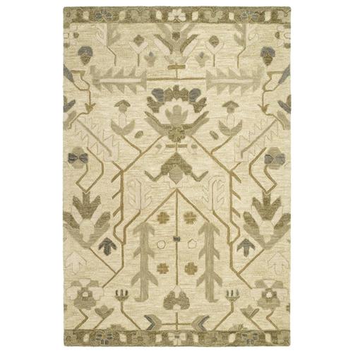 Kaleen Brooklyn Olive Rectangular Indoor Handcrafted Oriental Area Kaleen Brooklyn Olive Rectangular