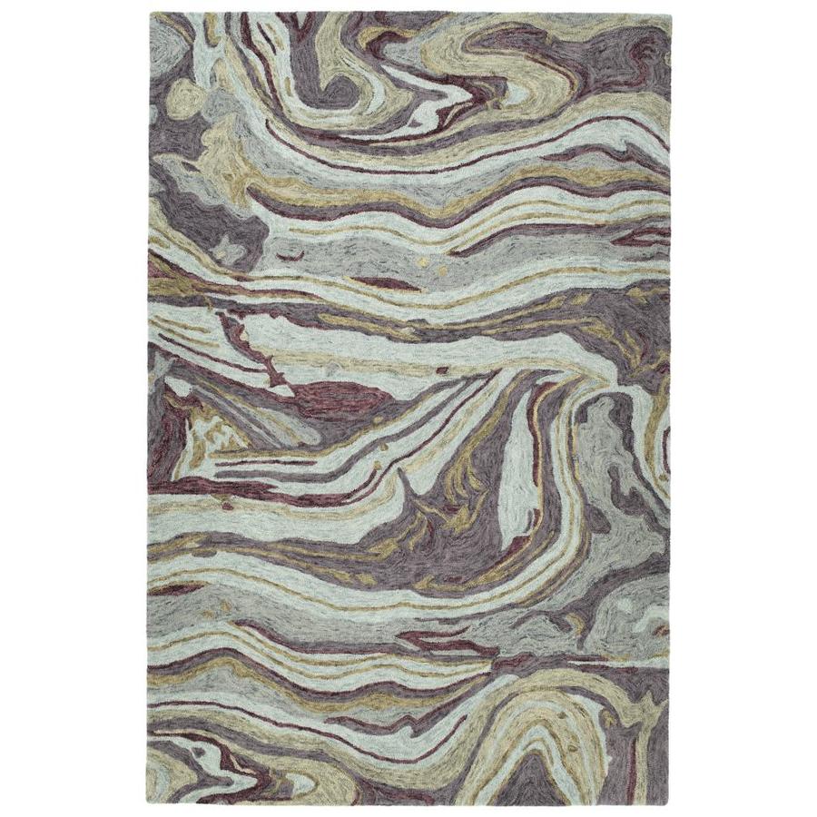 Kaleen Marble Aubergine Indoor Handcrafted Area Rug Common 8 Kaleen Marble Aubergine Indoor Handcrafted Area Rug Common 8 X 11 Actual