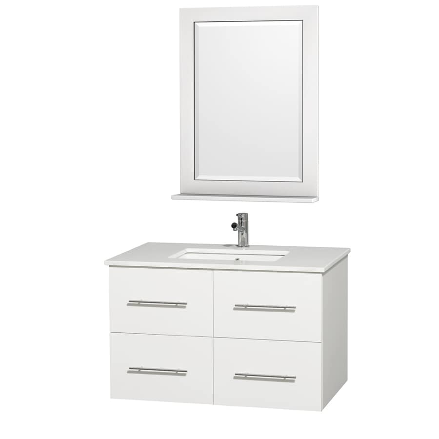Wyndham Collection WCV00936WHWH 