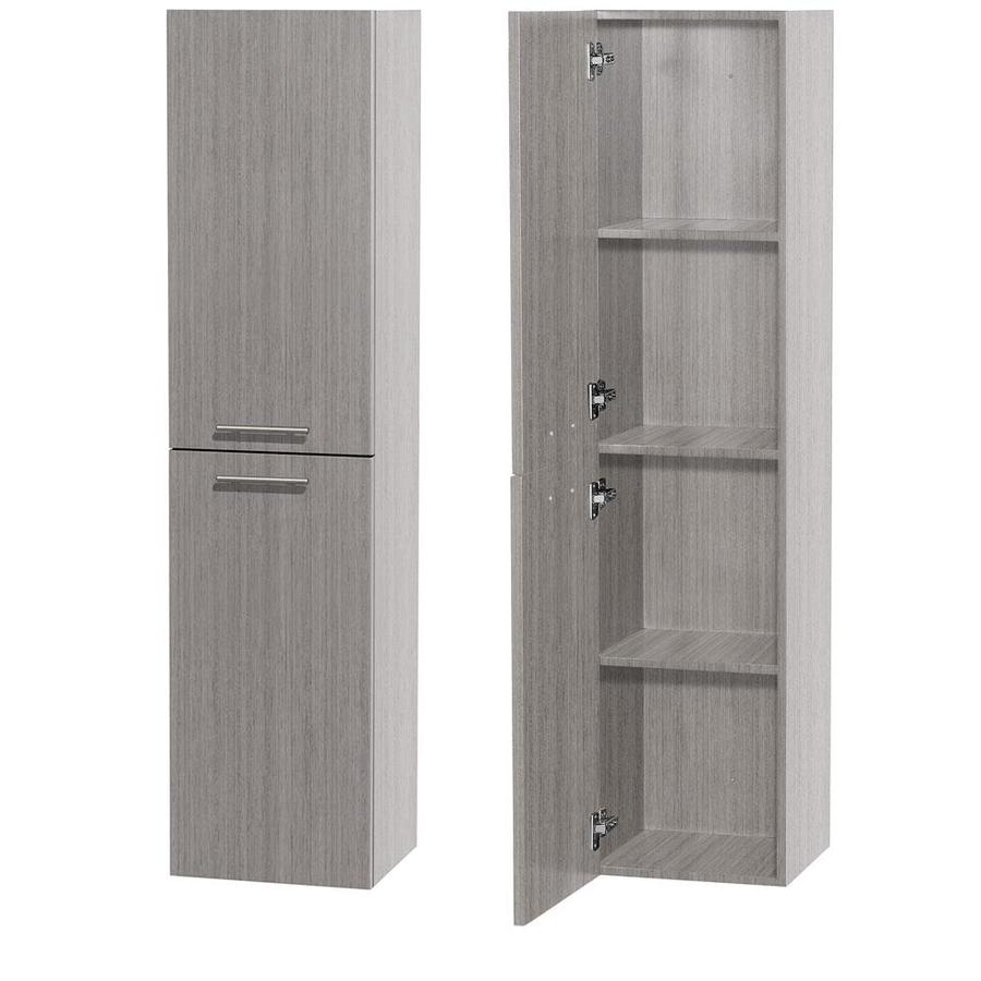 Wyndham Collection Acclaim 25 In W X 30 In H X 9 13 In D White Bathroom Wall Cabinet In The Bathroom Wall Cabinets Department At Lowes Com