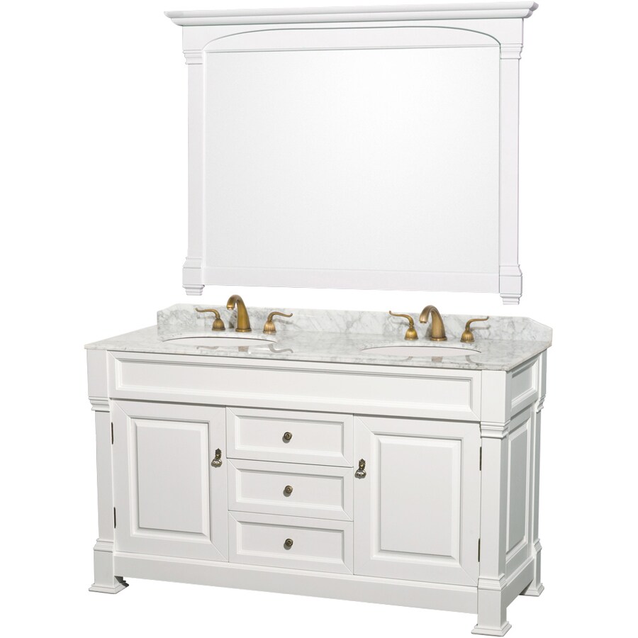 shop wyndham collection andover white undermount double sink shop wyndham collection andover white undermount double sink