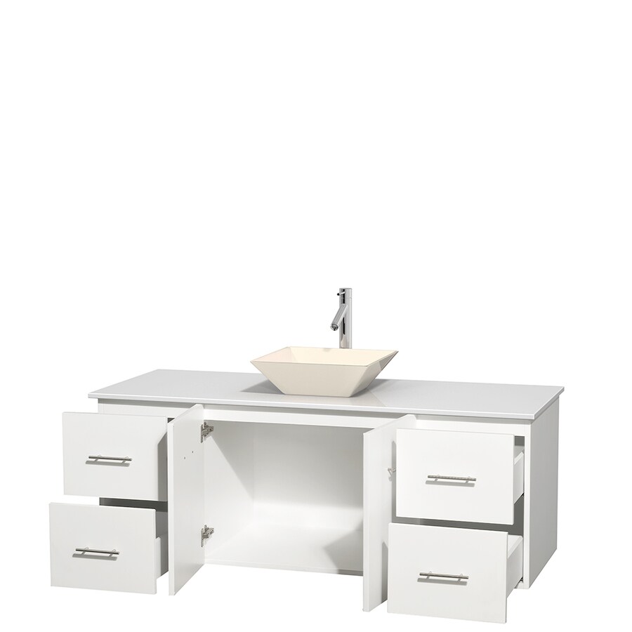 Wyndham Collection WCVW00960SWHWSD2BMXX Bath-Vanity-Combo - View #2