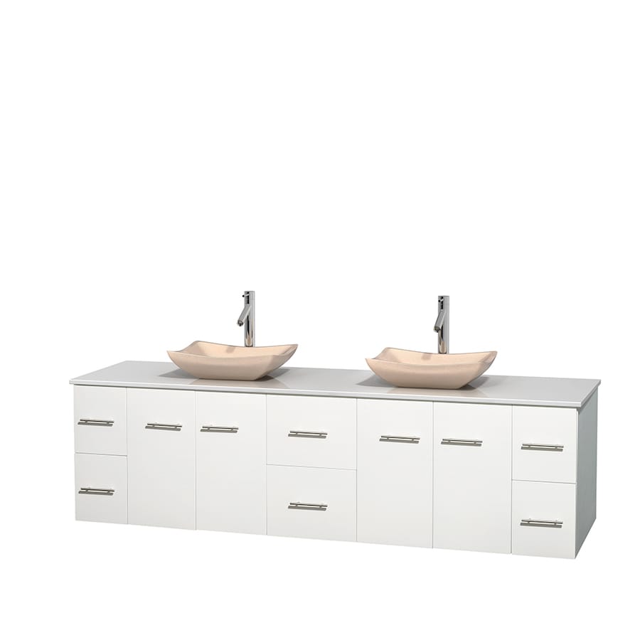 Wyndham Collection WCVW00980DWHWSGS2MXX 