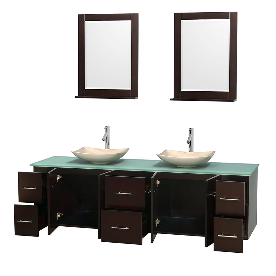 Wyndham Collection WCVW00980DESGGGS5M24 Bath-Vanity-Combo - View #2
