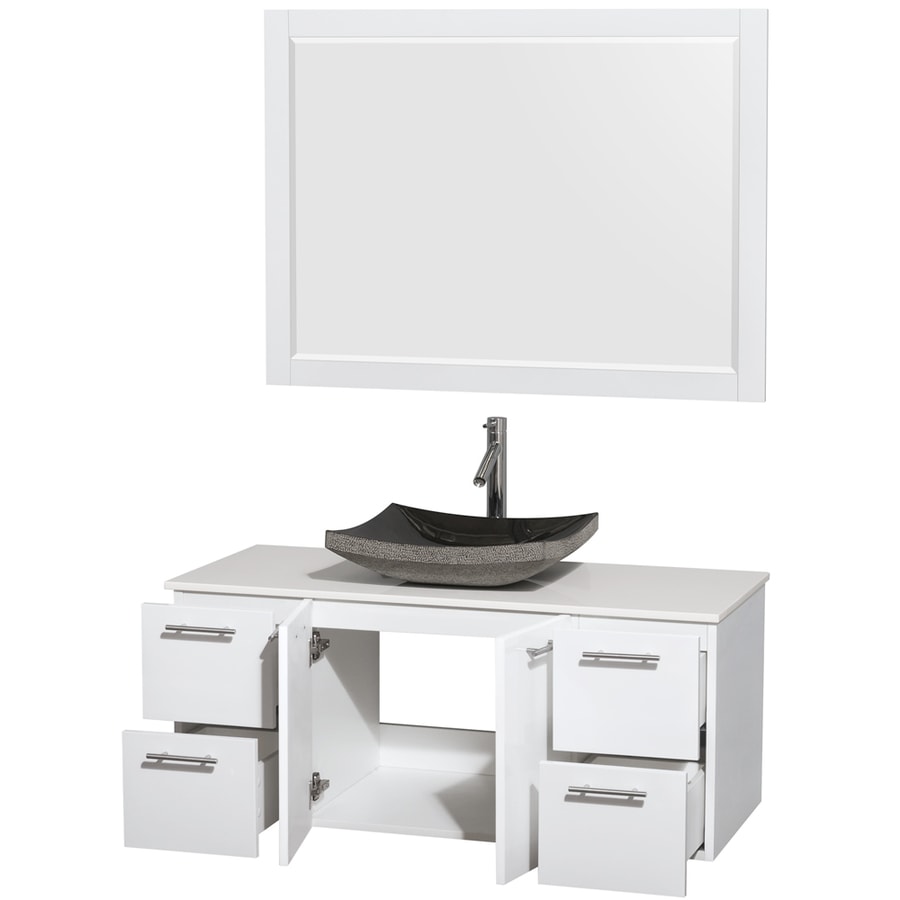 Wyndham Collection WCR410048SGWWSGS1M46  - View #2