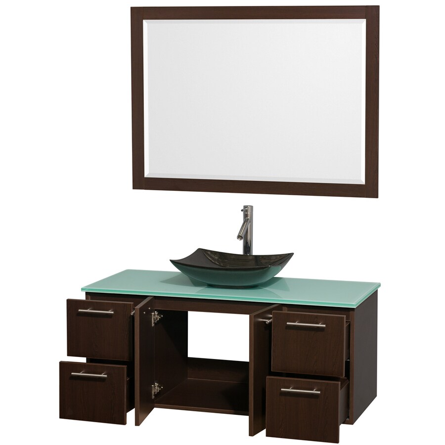 Wyndham Collection WCR410048SESGGGS4M46 Bath-Vanity-Combo - View #2