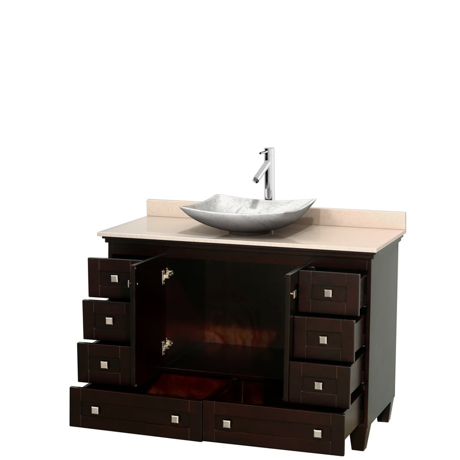 Wyndham Collection WCV800048SESIVGS6MXX Bath-Vanity-Combo - View #2