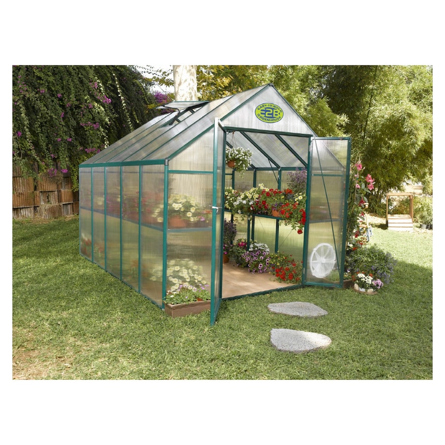 EasyGrow 8' x 10' Easy Grow Greenhouse in the Greenhouses department at