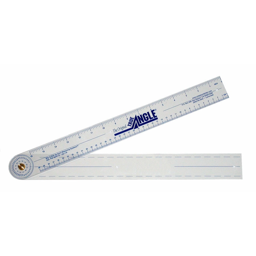 Angle Measurement Ruler - Measure Angles to 360 Degrees and Lines to 12, 1  - Harris Teeter