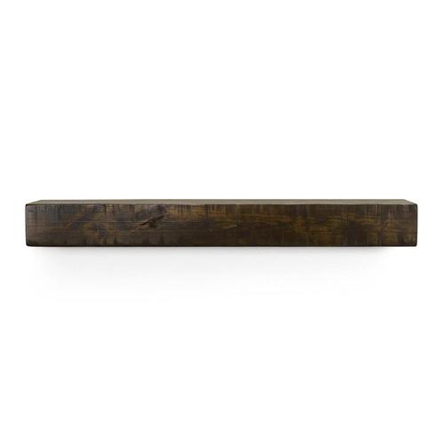 Dogberry 48 In W X 5 H 9 D Dark Chocolate Alder Modern - Dogberry Collections Solid Timber Fireplace Mantel Shelf Dogberry 48 In W X 5 H 9 D Dark Chocolate Alder Modern - Dogberry Collections Solid Timber Fireplace Mantel Shelf