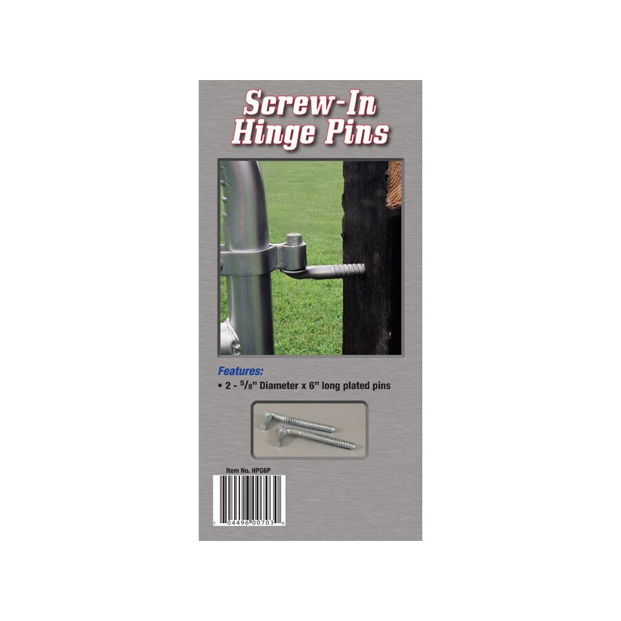 Tarter 2Pack Galvanized ScrewIn Hinge Pins at