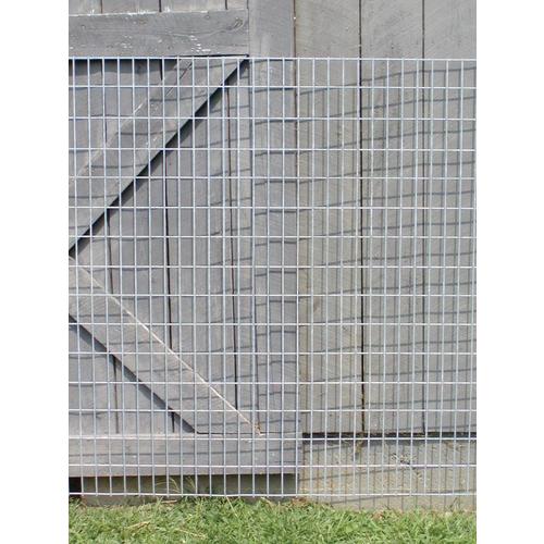 Tarter 5ft H x 16ft W Silver Steel Containment Fence Panel in the