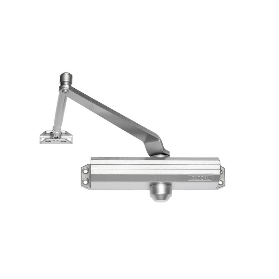 Global Door Controls Grade 1 Aluminum Commercial Door Closer in the ...