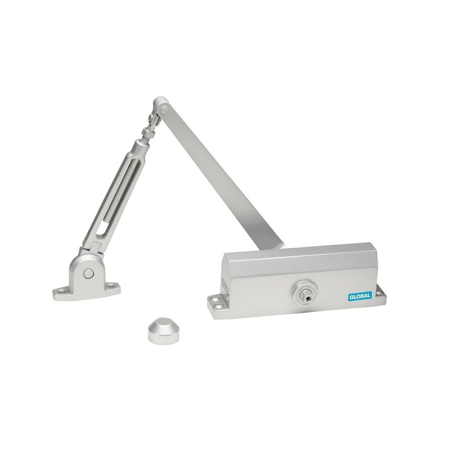 Global Door Controls Grade 1 Aluminum Commercial Door Closer