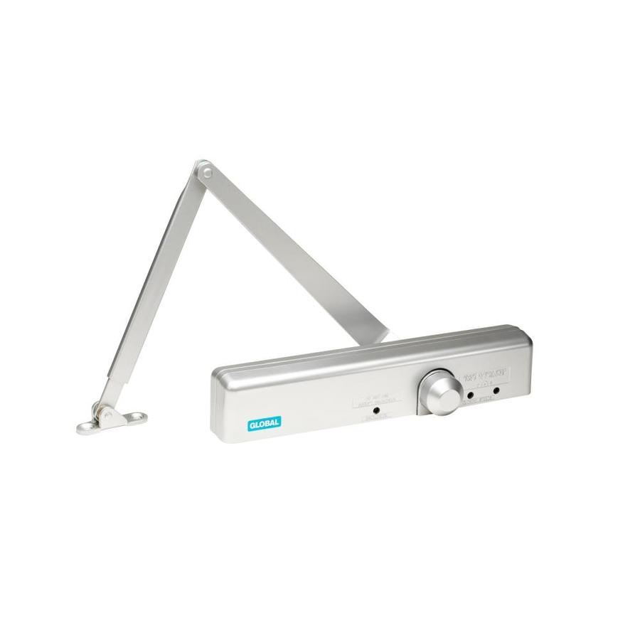 Global Door Controls Grade 1 Aluminum Commercial Door Closer At
