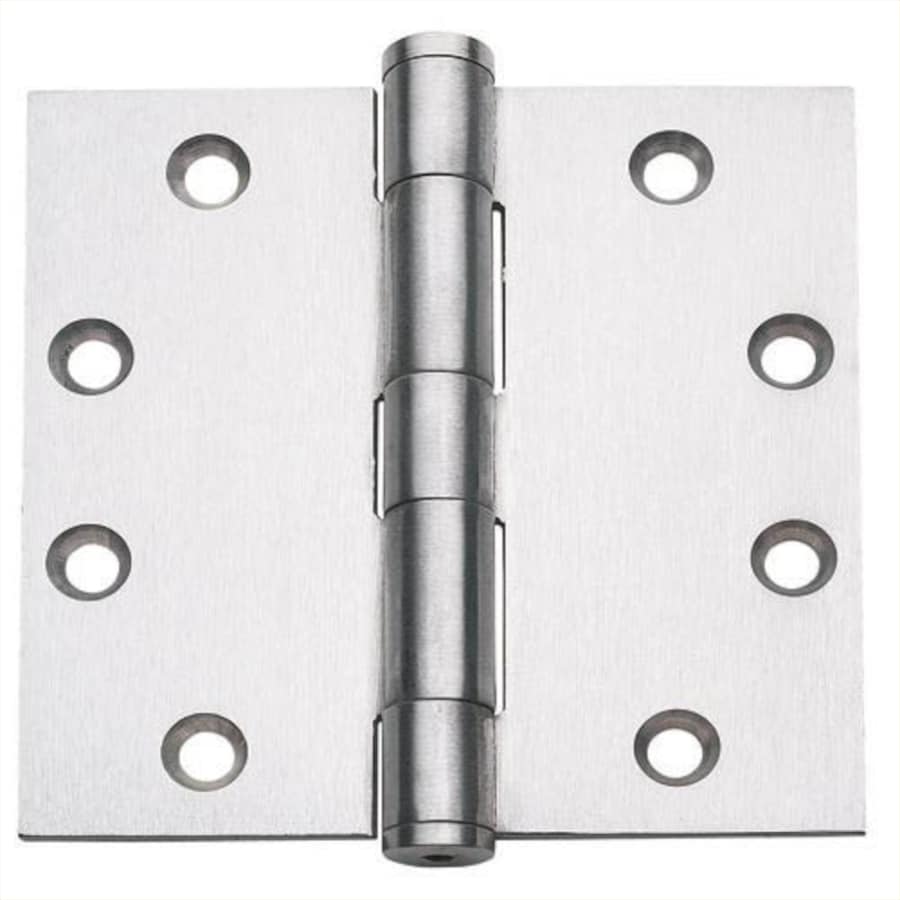 Global Door Controls Commercial Hinge 4 1 2 In Satin Chrome