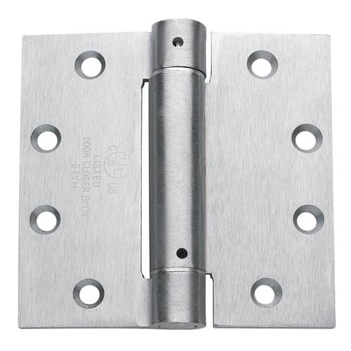 Global Door Controls Commercial Hinge 41/2in Satin Chrome Barrel Door
