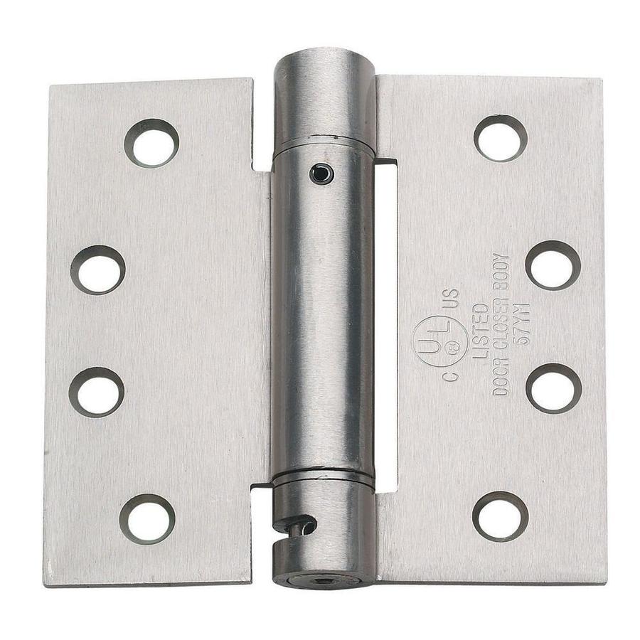 4/" Satin nickel Door Hinge w//screws 5//8 radius US15