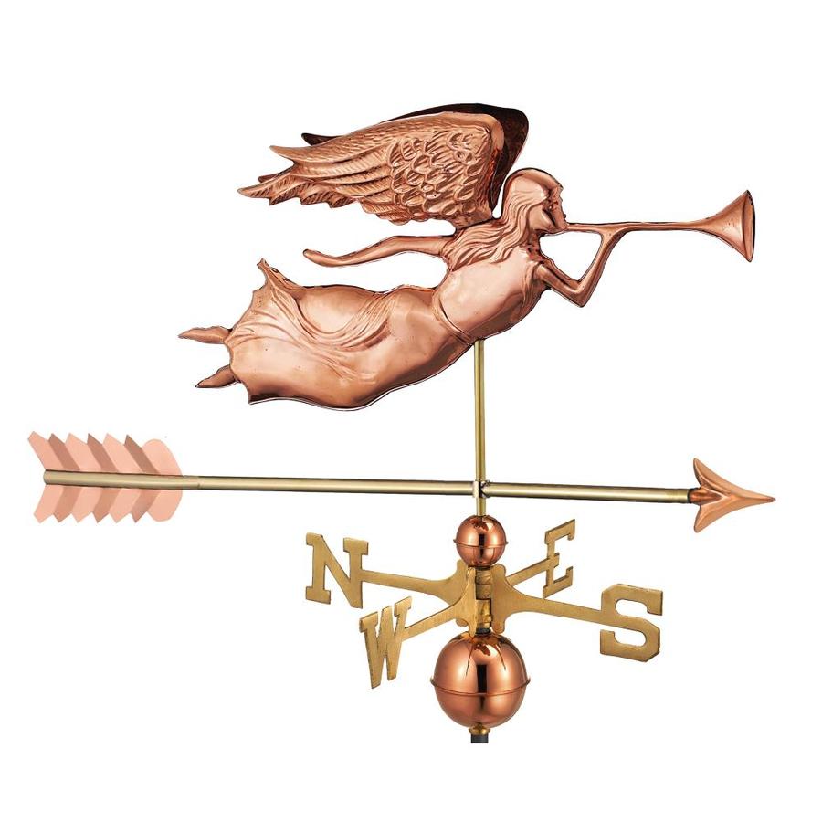 Good Directions Copper Copper Roofmount Angel Weathervane at