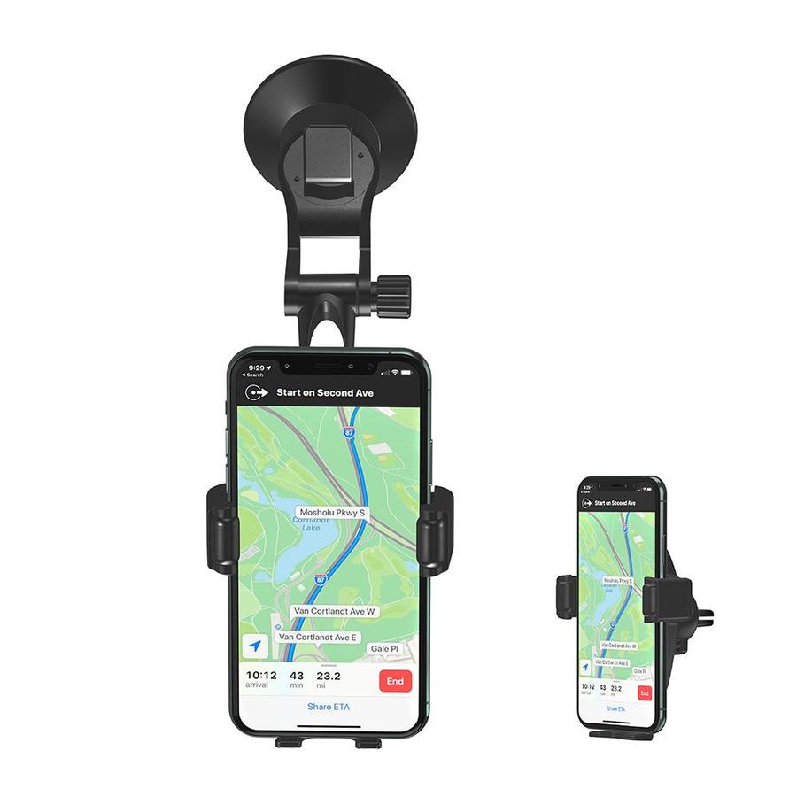 Just Wireless Vent Mount + Dash Mount in the Cell Phone Car Mounts