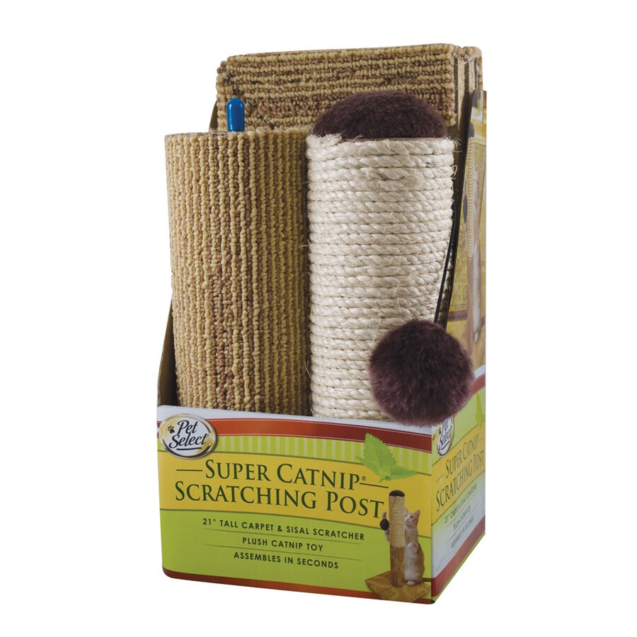 Four Paws 91675 Carpet Scratching Post with Catnip