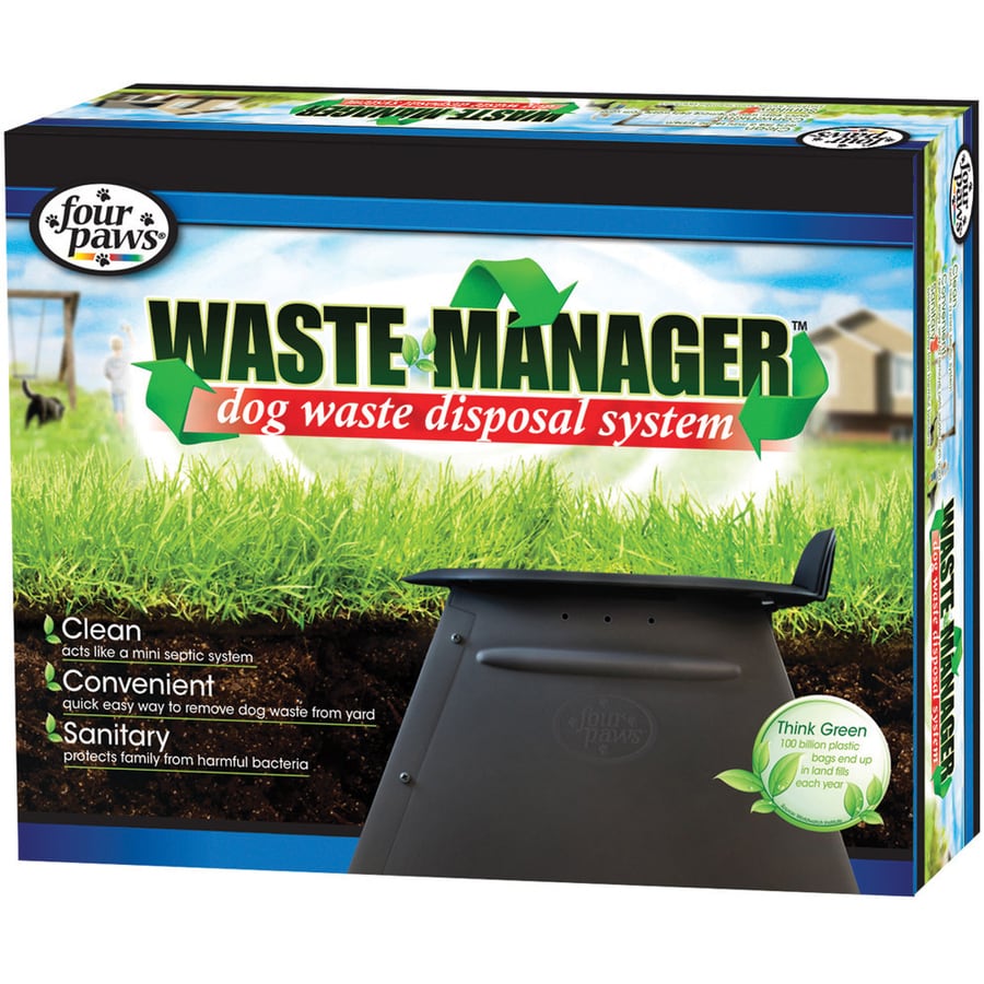 Four Paws 98275 Plastic Waste Management System with Enzyme Tablets