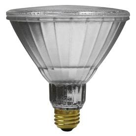 Clearance Items At Lowes Utilitech Pro 2 Pack 90 W Equivalent Dimmable Soft White Par38 Led Flood Light Bulbs
