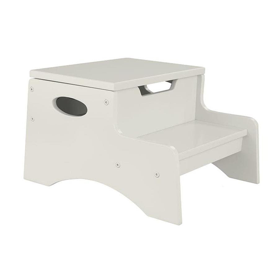 Kidkraft 2-step 90-lbs Capacity White Wood Step Stool At Lowes.com