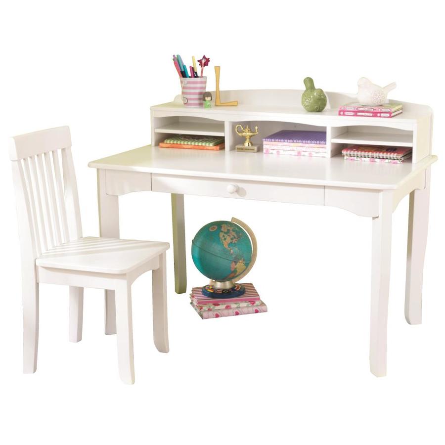 Kidkraft Avalon Transitional White Writing Desk At Lowes Com