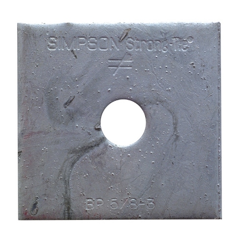 Simpson StrongTie BP 3 in. x 3 in. HotDip Galvanized Bearing Plate