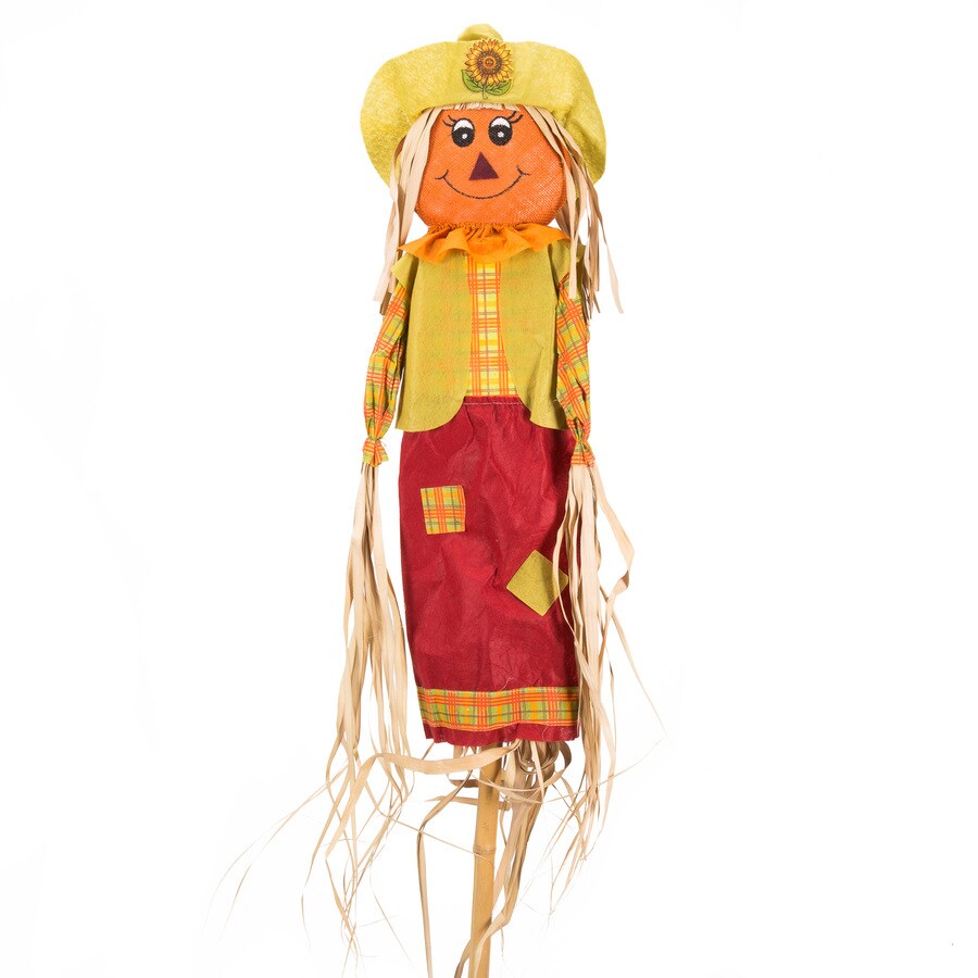 Holiday Living Girl Scarecrow at Lowes.com