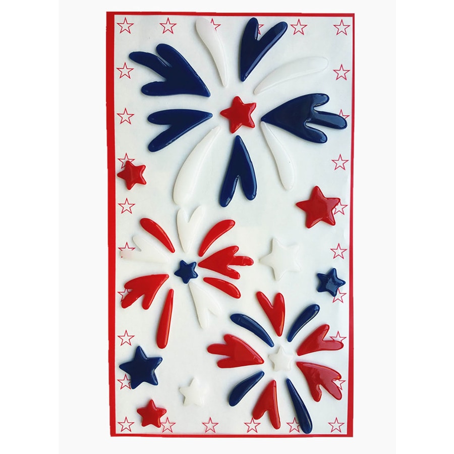 Window Cling Decorations shop indoor fourth of july decorations at lowes Window Cling Decorations shop indoor fourth of july decorations at lowes