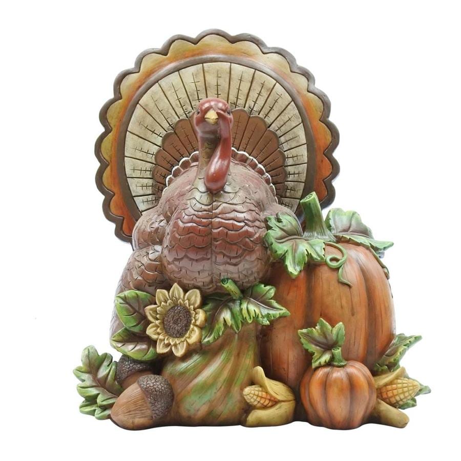 resin turkey statue