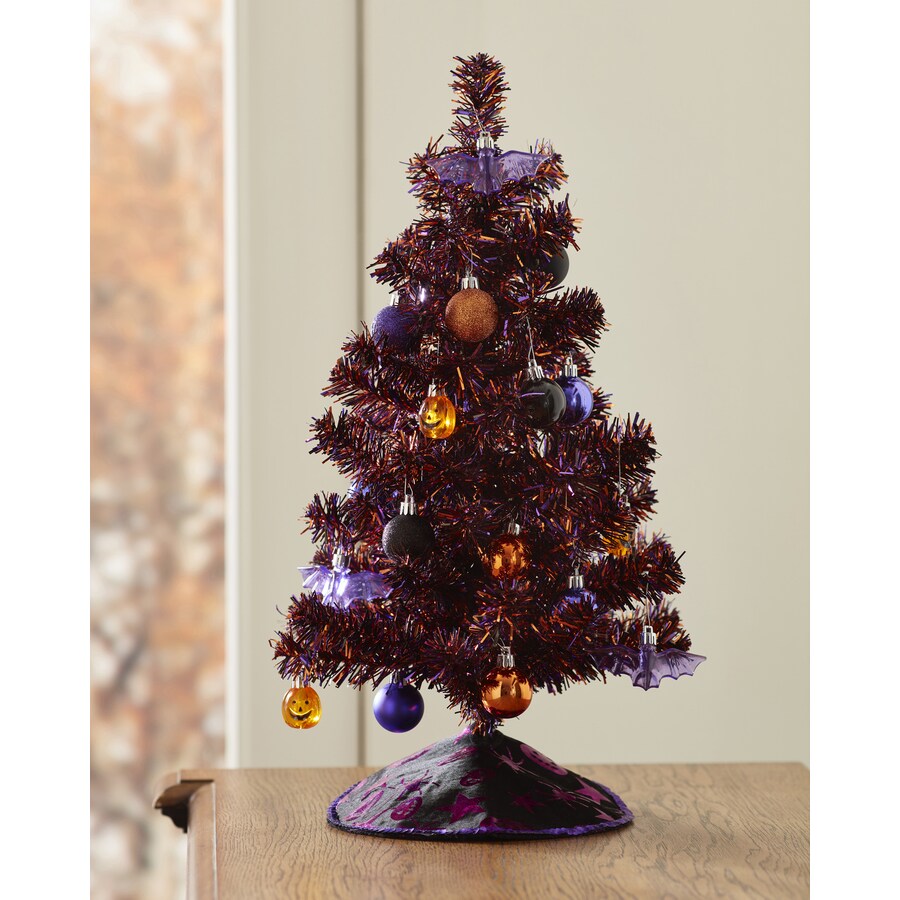 Holiday Living 18-in Tree Mini Halloween Tree in the Halloween Decor ...