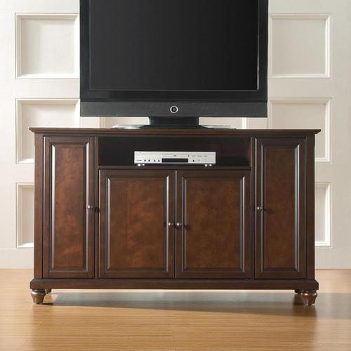 Crosley Furniture Cambridge Vintage Mahogany TV Cabinet in the TV ...