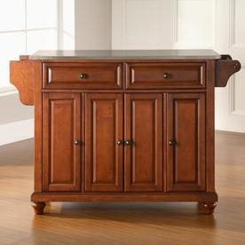 Kitchen Islands Carts At Lowes Crosley Furniture Brown Craftsman Kitchen Island