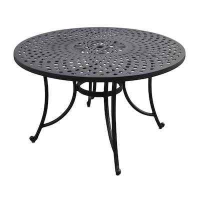 Round Patio Table With Umbrella Hole
