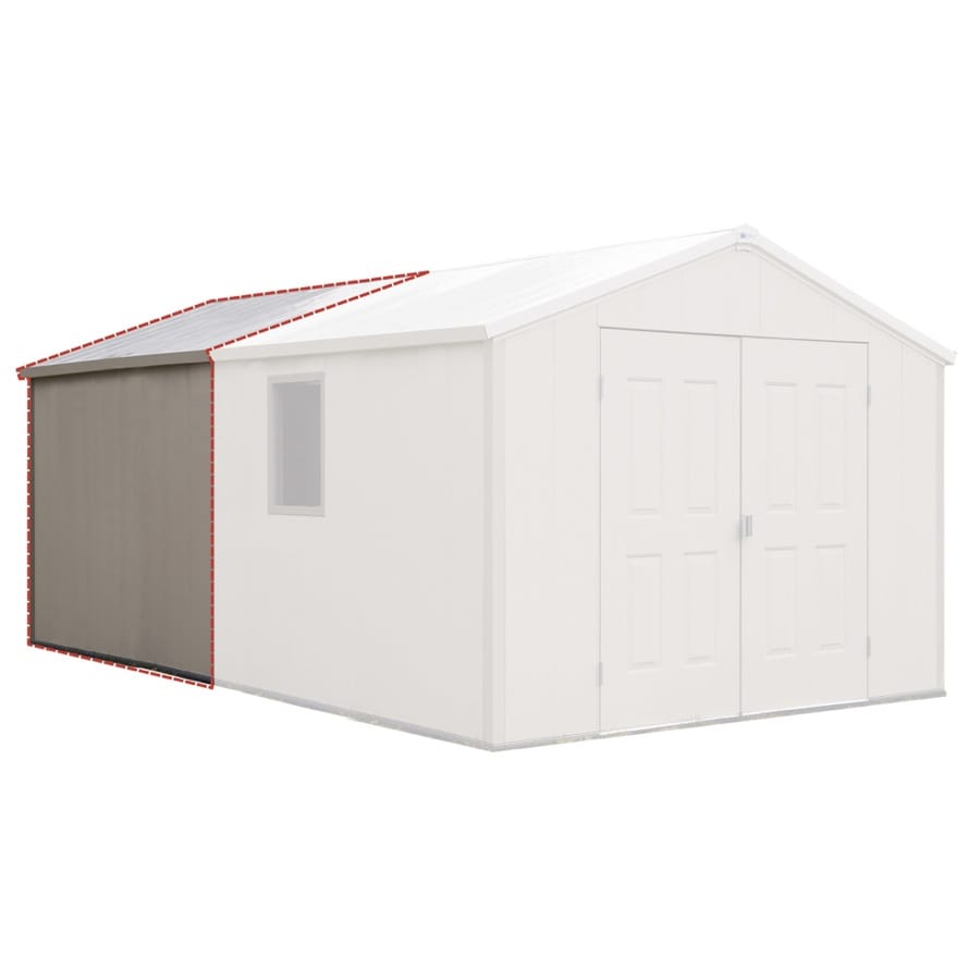 Royal Outdoor Products 7ft Asheville Storage Building Extension Royal Outdoor Products 7ft Asheville Storage Building Extension Kit