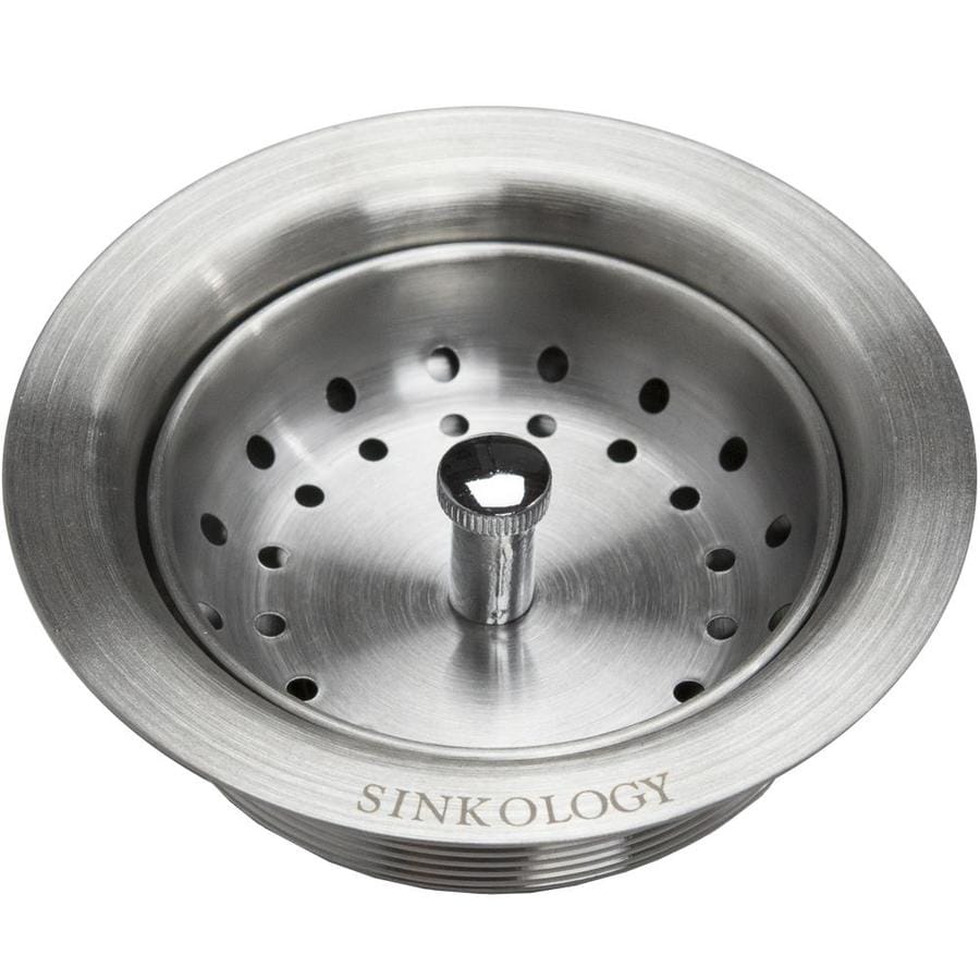 SINKOLOGY Kitchen Sink Strainer Stainless at Lowes.com