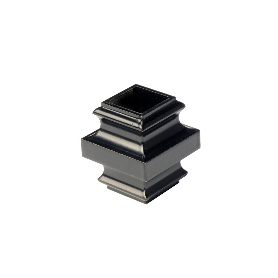 Shop Deckorators Estate Black Aluminum Deck Baluster Collar at