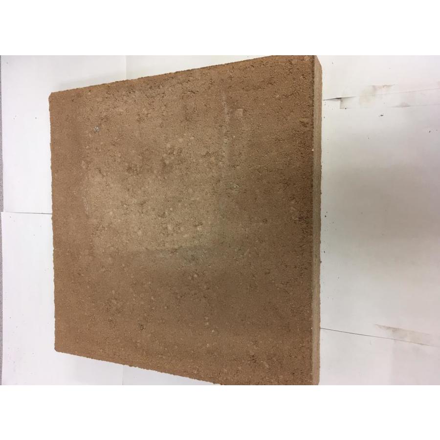 Patio Stone Tan Concrete Patio Stone Common 12 In X 12 In