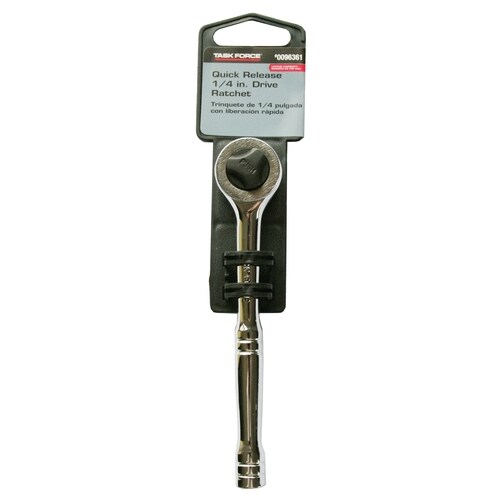 Task Force 1/4-in Drive Quick-Release Ratchet at Lowes.com