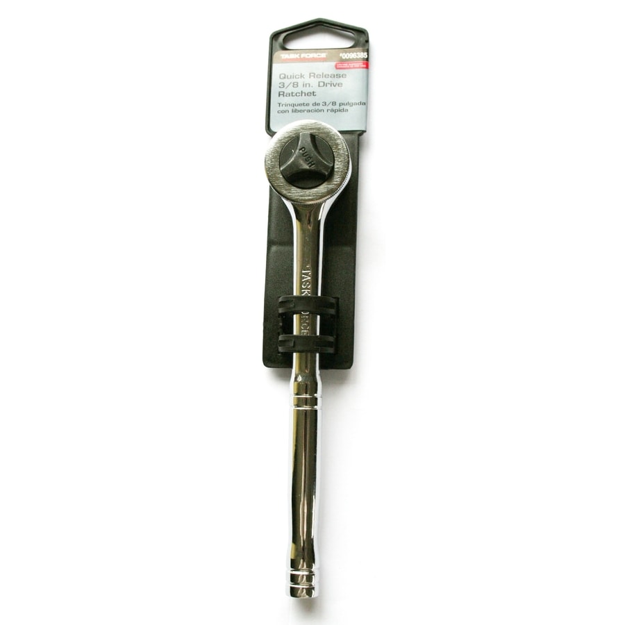 Task Force 3/8-in Drive Quick-Release Ratchet at Lowes.com