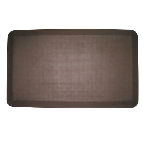 Brown Anti Fatigue Mat Common 2 Ft X 3 Ft Actual 20 In X 34 In