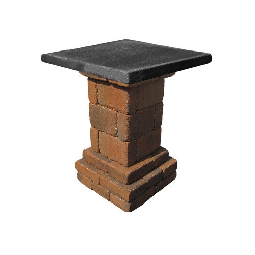 Country Stone Homestead Pub Table Patio Block Project Kit ...